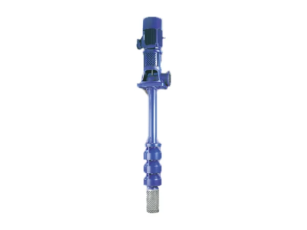 A upright VTC series horizontal turbine pump