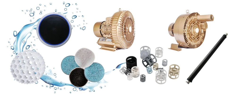 Many different types of wastewater treatment products