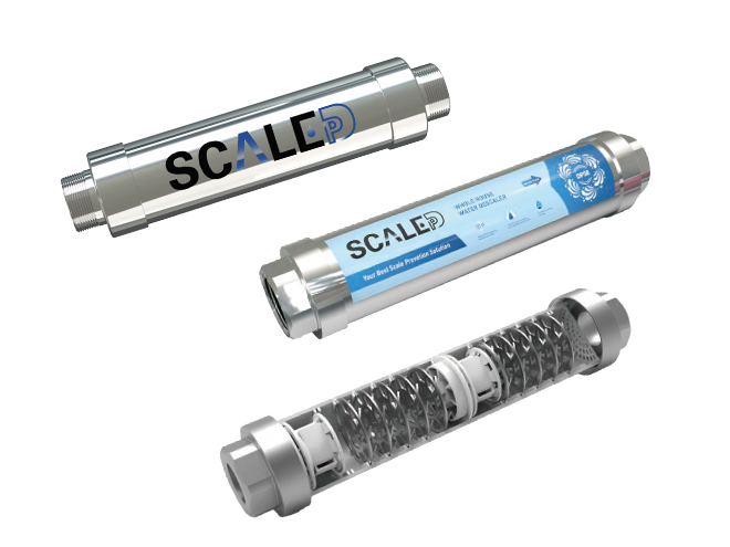 2 different kinds of water descalers