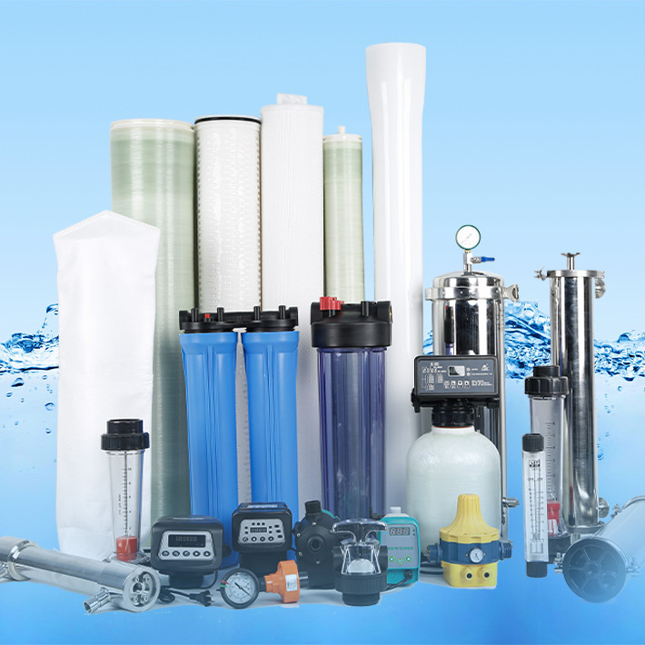 Several our water treatment parts for distributors.