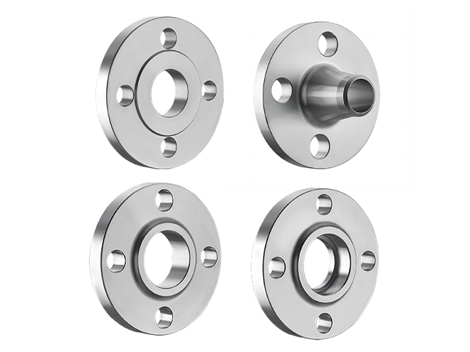 4 welded flanges