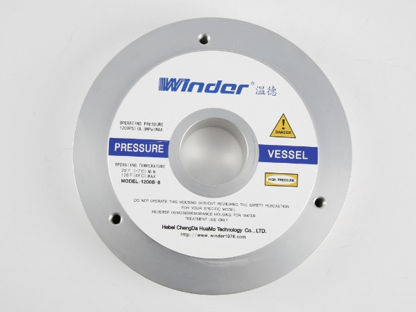 A aluminum plate on the white background.