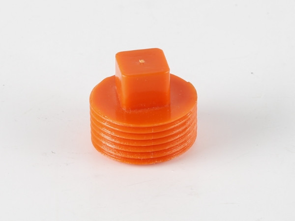 A inlet/outlet plug of Winder FRP Membrane Housing.