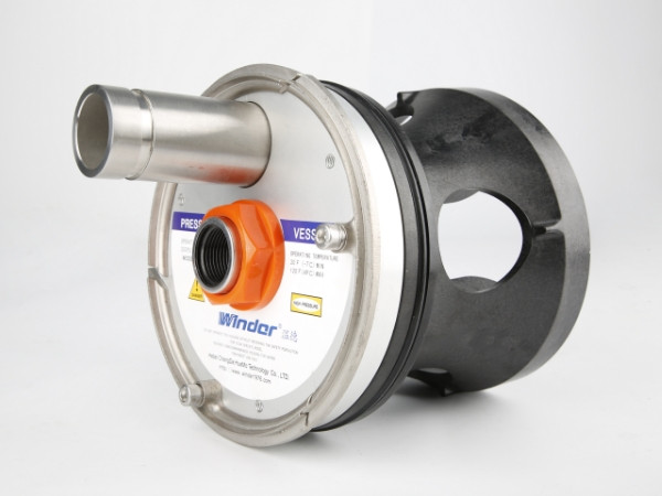 A end cap of W80e300 Winder FRP Membrane Housing.