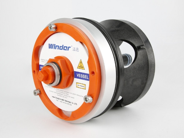 A end cap of W80S1200 Winder FRP Membrane Housing.
