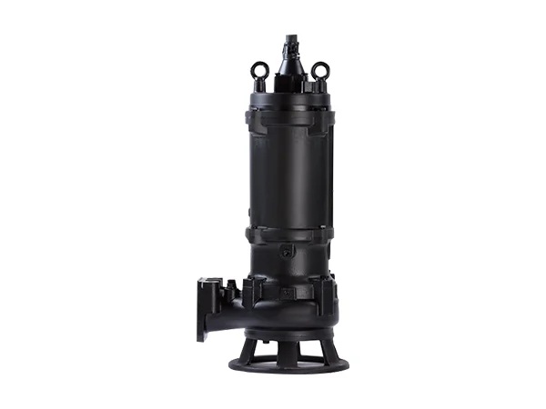 A black WQ submersible sewage pump