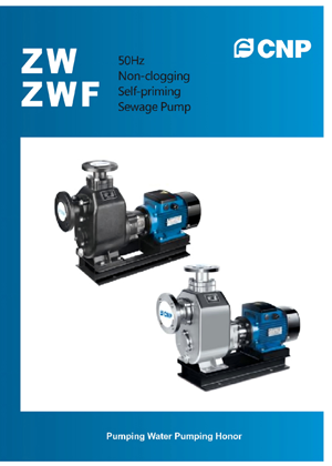 A cover of  ZW data sheet.